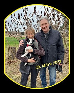 29. März 2023, Tommy und Claudia holen mich ab